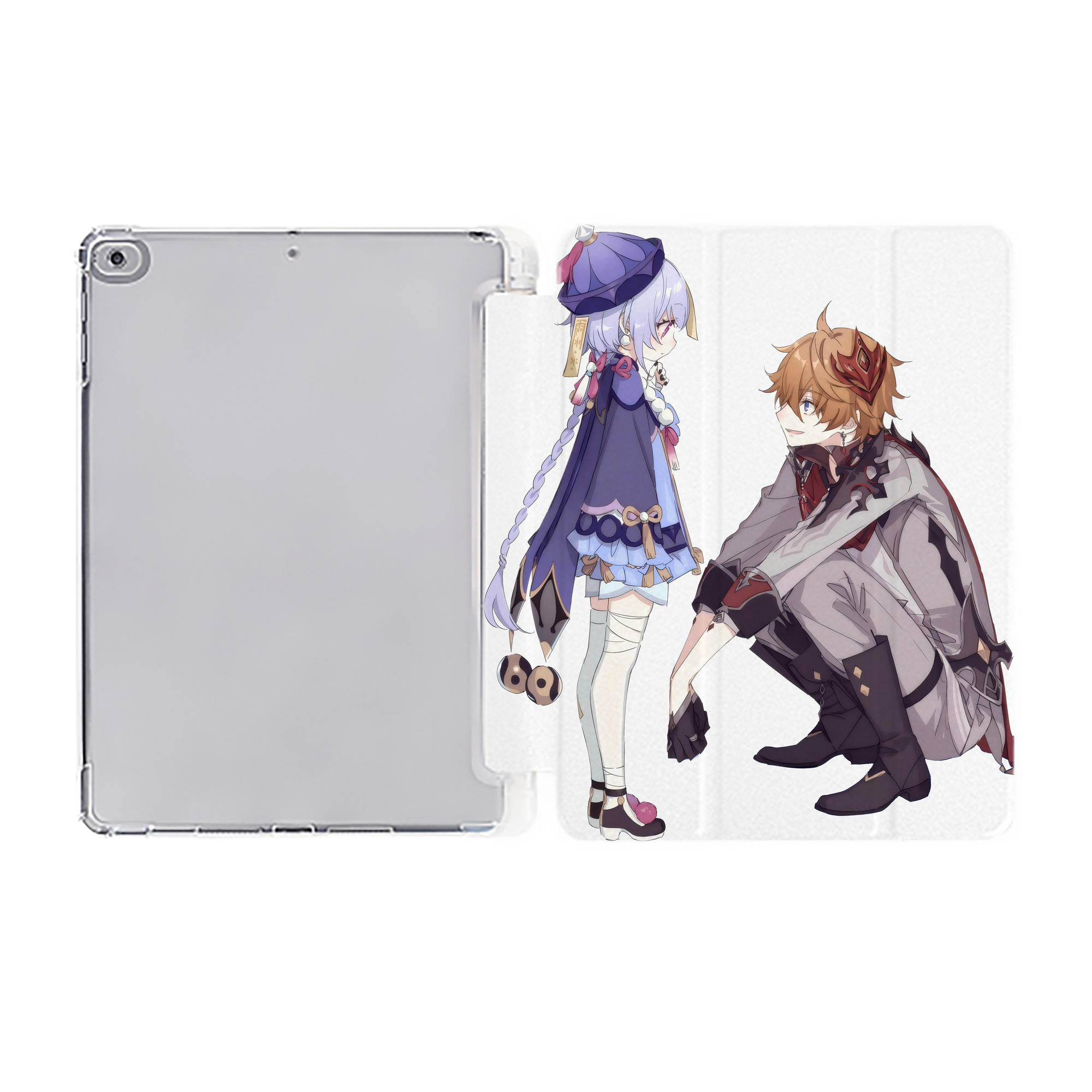 げんし神 七七 なな  genshin Nana IPad ケース ペン収納付き 三つ折りスタンド PUレザー×シリコン 対応機種9.5/10.5/10.9インチ